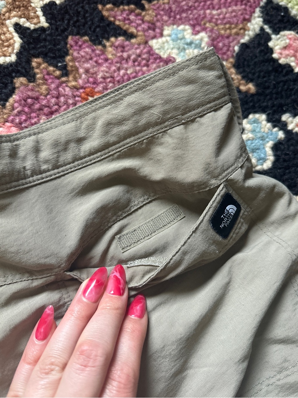 The North Face Womens Lightweight Hiking Capri Pants - Picture 5 of 8